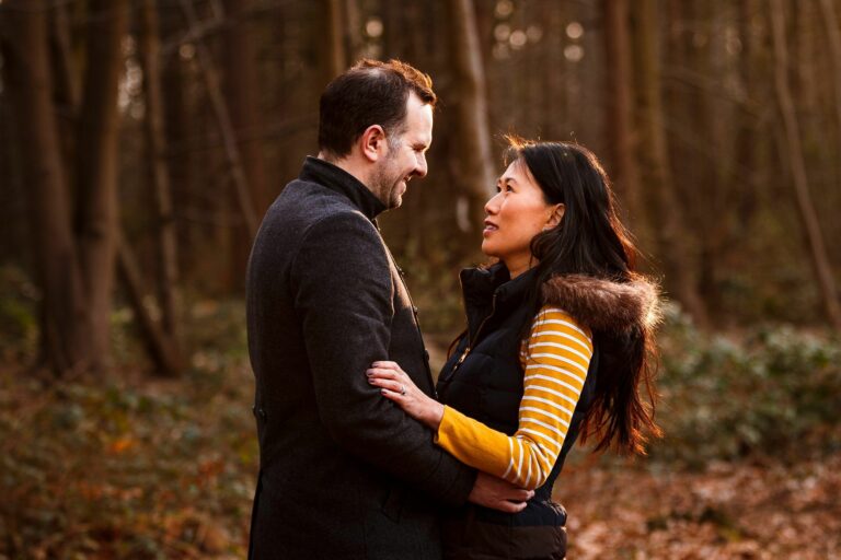 Michelle & David // Engagement Photoshoot // Harlestone Firs